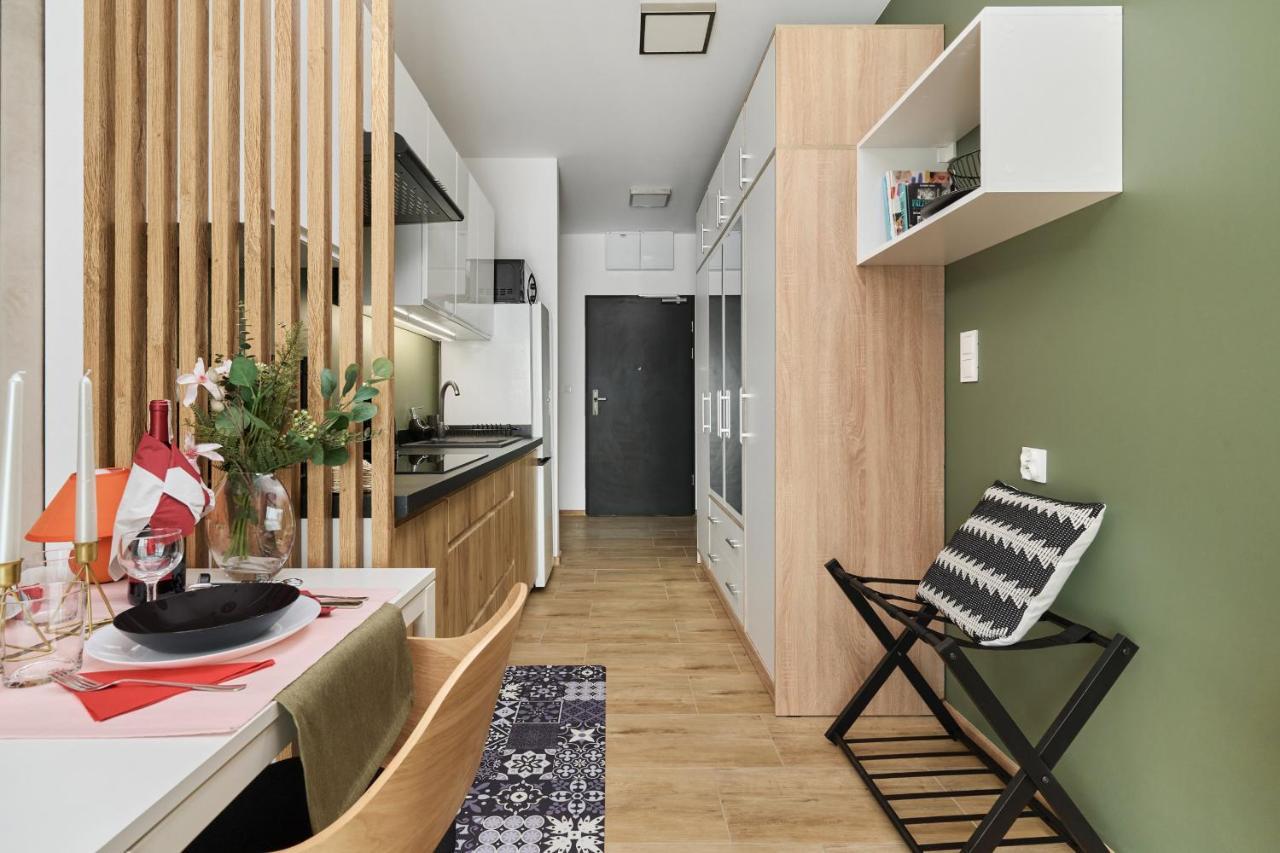 City Panorama Studio Apartments Jaworska 4 By Noclegi Renters Wroclaw Exterior photo